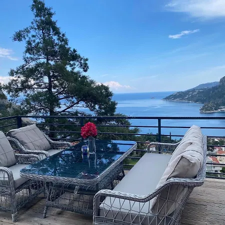 Luxury Sea View 1 Bedroom Pool Parking * Marmaris