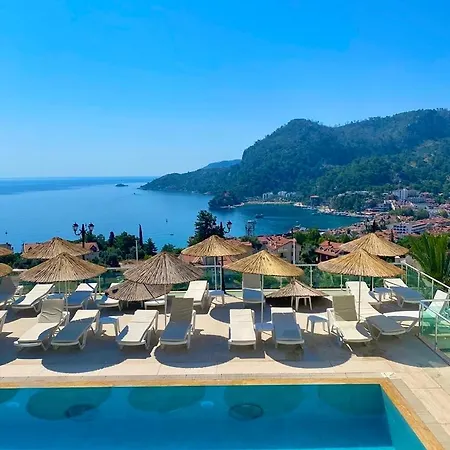 Appartement Luxury Sea View 1 Bedroom Pool Parking Marmaris